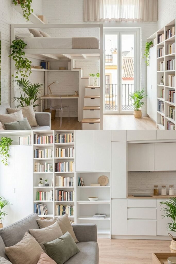 small apartment tips infographic infographic summarizing tips to make a small apartment look bigger