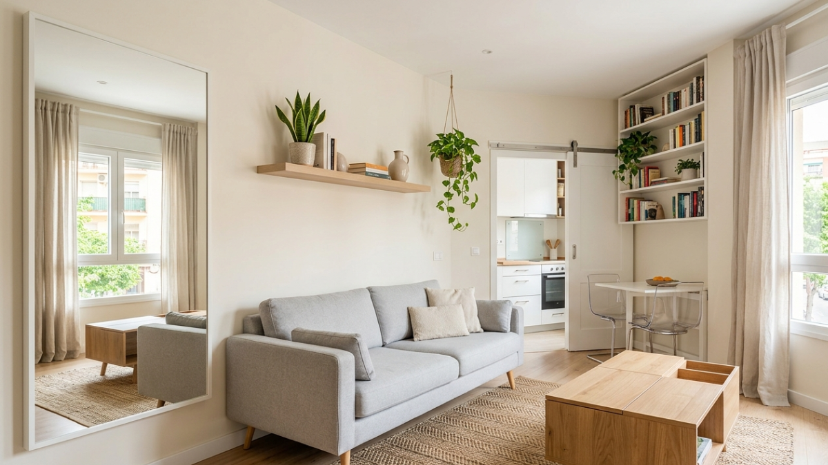 10 master tips to make your small apartment look bigger