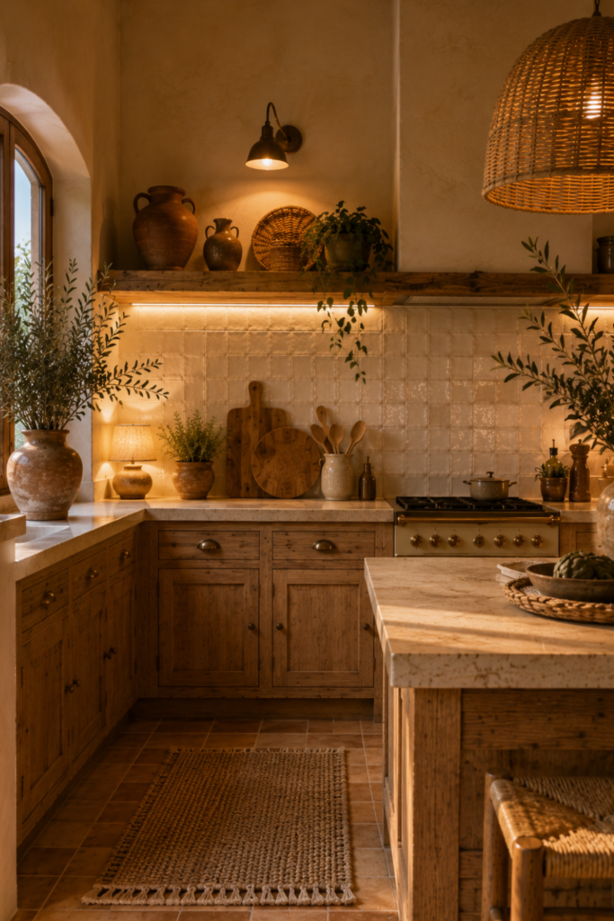 conseguir una cocina mediterránea acogedora(18)